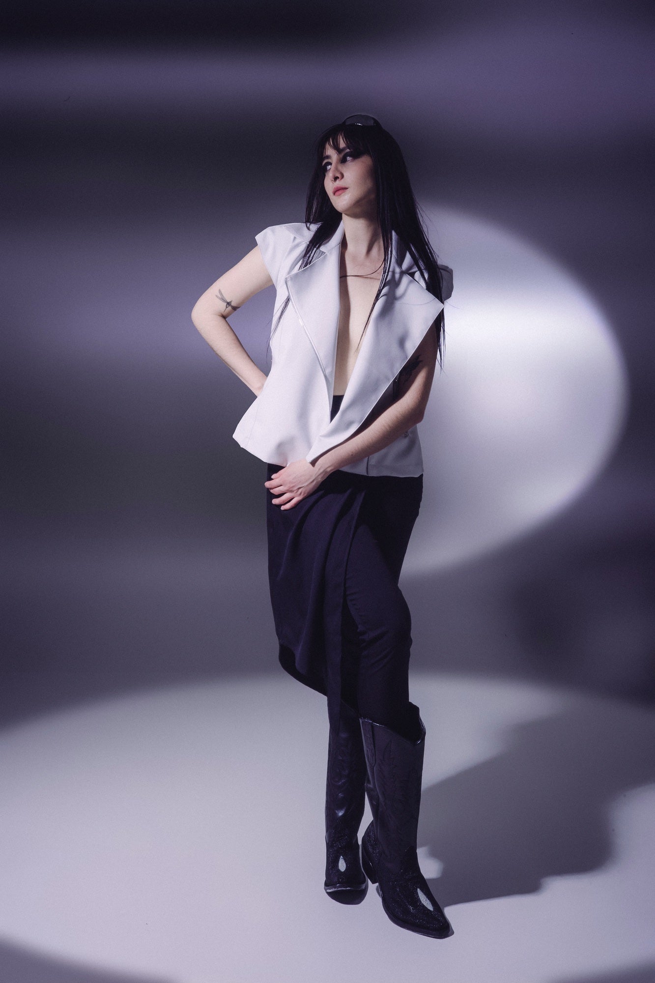 Falda pantalón Cambria negro